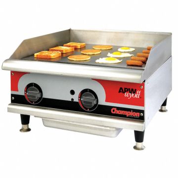 Electric Griddle W 24 In