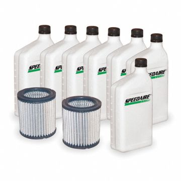 Air Compr Maint Kit 7 qt Oil Air Filters