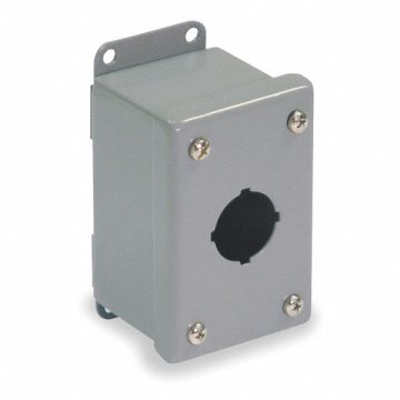 Pushbutton Enclosure 30mm 1 Hole Steel
