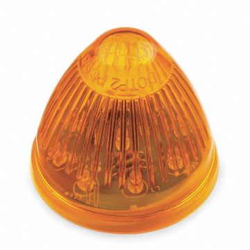 Clearance Marker Lamp FMVSS P2 PC Cone