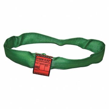 Round Sling Endless Green 4 ft L