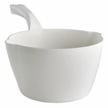 Large Hand Scoop White 13 L 8-1/4 W