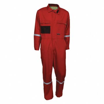Flame-Resistant Coverall 44 Size