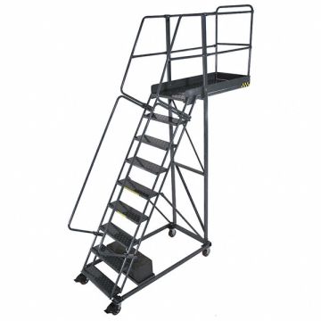 Cantilever Ladder 300lb 132in. H 9 Steps