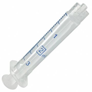 Syringe 3mL Luer Lock Plastic PK100