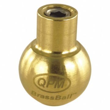 Coolant Nozzle 49/64 in L Brass PK5