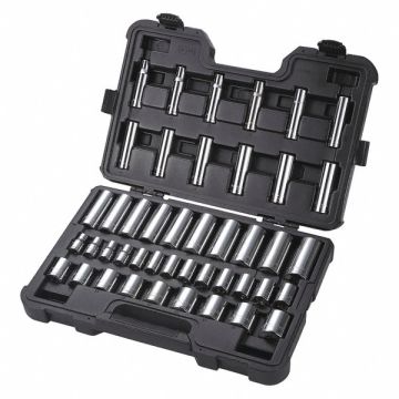 Socket Set 1/2 in Drive Size 44 Pieces
