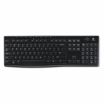 Keyboard K270 Wrlss Black