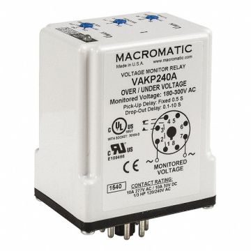 Voltage Sensor Relay 24VDC 10A@240V DPDT