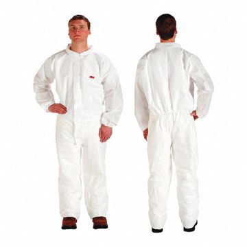 Collared Coverall Disposable 2XL PK25
