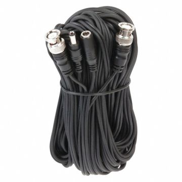 Cable Rubber Power BNC Black