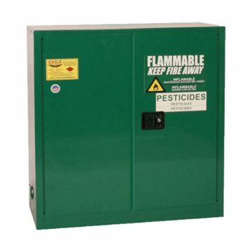 Pesticides Safety Cabinet Green