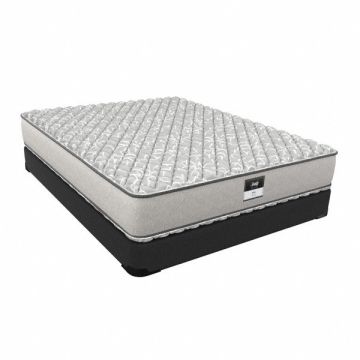 Firm Mattress w/Foundation King Taupe