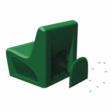 Sabre Chair with Access Door Green