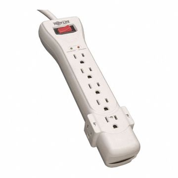 Surge 7 Outlet 7ft cord 2160J White