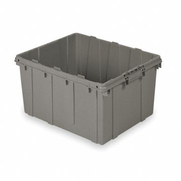 Nesting Container Gray Polyethylene