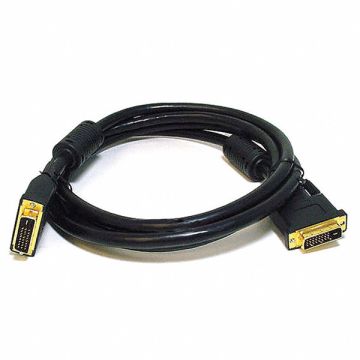 Computer Cord DVI-D DualLink M to M 6ft