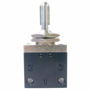 Toggle Valve 3-Pos 1/8 In NPT
