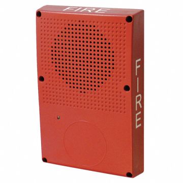 Outdoor Speaker Marked Fire Red