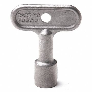 Hydrant Key Aluminum Silver
