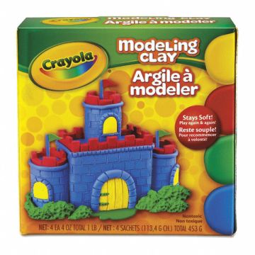Modeling Clay 1/4 lb Assorted