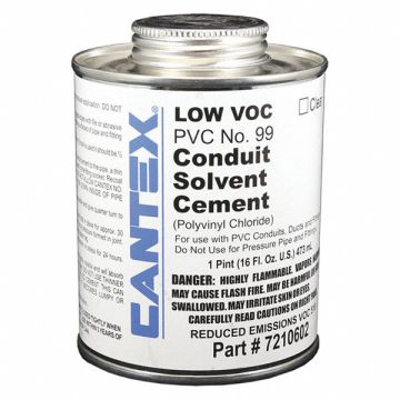 Cement Low VOC 16 Oz Clear