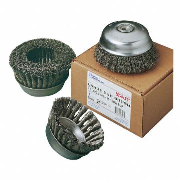 Knot Cup Wire Brush 4x.020x5/8-11