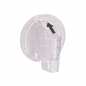 Selector Switch Knob Lever Clear 30mm