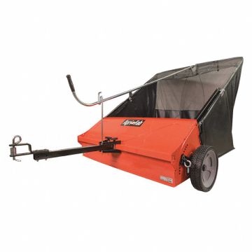 Tow Lawn Sweeper 25 cu ft H 44 Work W