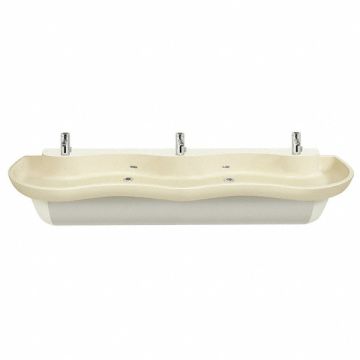 Sloan Bath Sink Sys Rect 76inx21inx5in