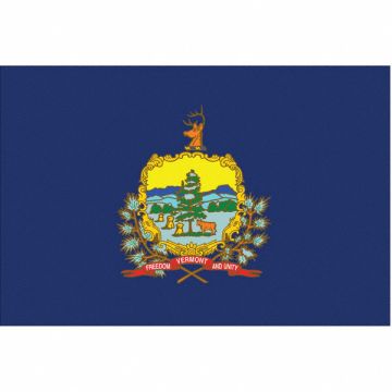 D3761 Vermont State Flag 3x5 Ft
