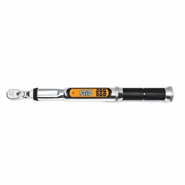 Torque Wrench Electronic 1/4 D w/ Angle