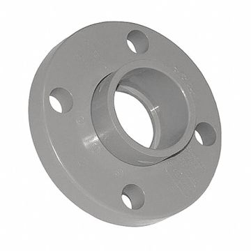 Stone Flange PVC 8 In Schedule 80 Gray