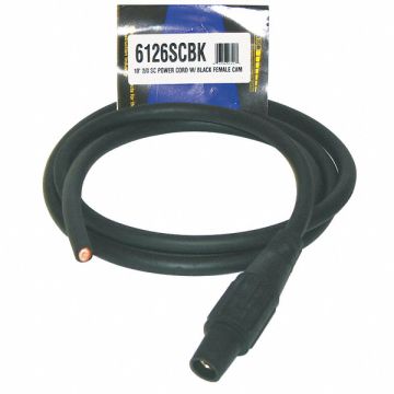 Cam Lock Power Cord 200A 2/0 Wire Size