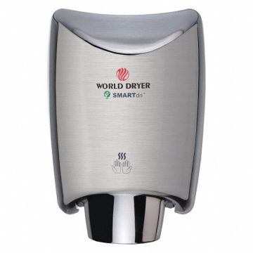 Hand Dryer SS Cover Silver Automatic