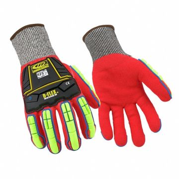 K2975 Full-Dip Gloves Gray Knit XL PR