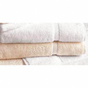 Bath Sheet Towel 30 x 60 In White PK12