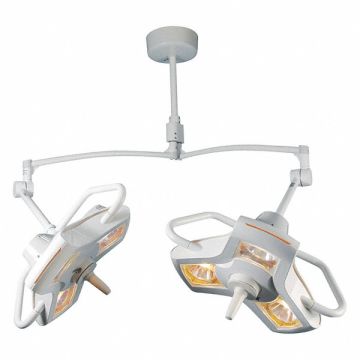 Surgical Light HD and Double Ceiling Mt