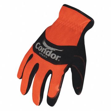 Mechanics Gloves XL Hi Vis Orange/Blk PR