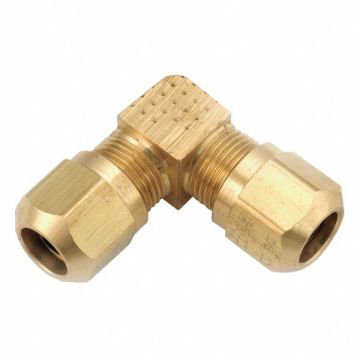 Union Elbow Compression Brass 3/8In Tube