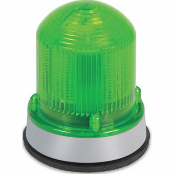 Warning Light LED 120VAC Green 65 FPM