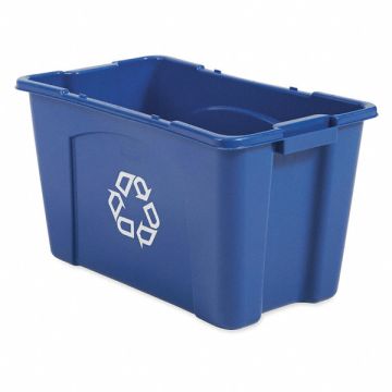 Recycle Bin 18 gal Blue