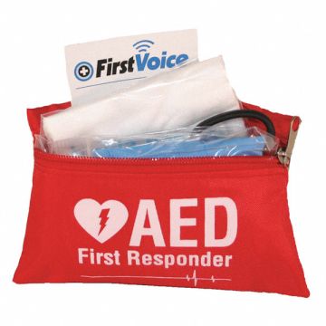 Basic AED Responder Kit in Nylon 5 H