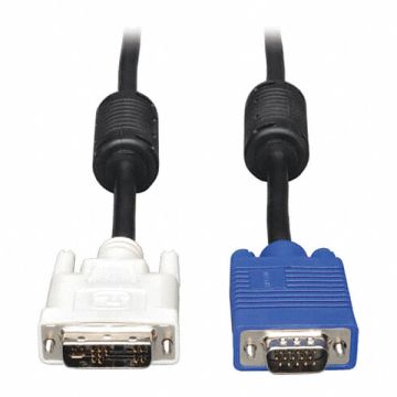 DVI to VGA Cable RGB DVI-A HD15 M/M 6ft