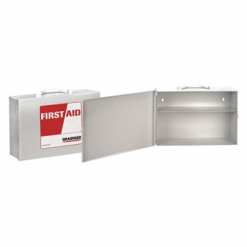 Empty First Aid Cabinet Wall Mount White