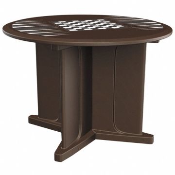 Utility Table 42inWx31inHx42inL Brown