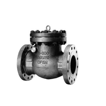 Valve, Check, Bolted Cover Swing, 1 1/2", 150#, Flanged RF, RP, CF8M/F316/Stellited,