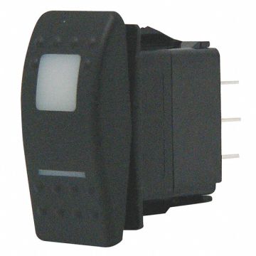 Lighted Rocker Switch DPDT 7 Connections