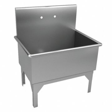 Just Scullery Sink Rect 36inx24inx16in