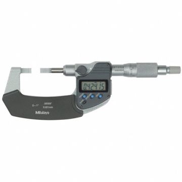 Digital Micrometer Blade 0 to 1 In SPC